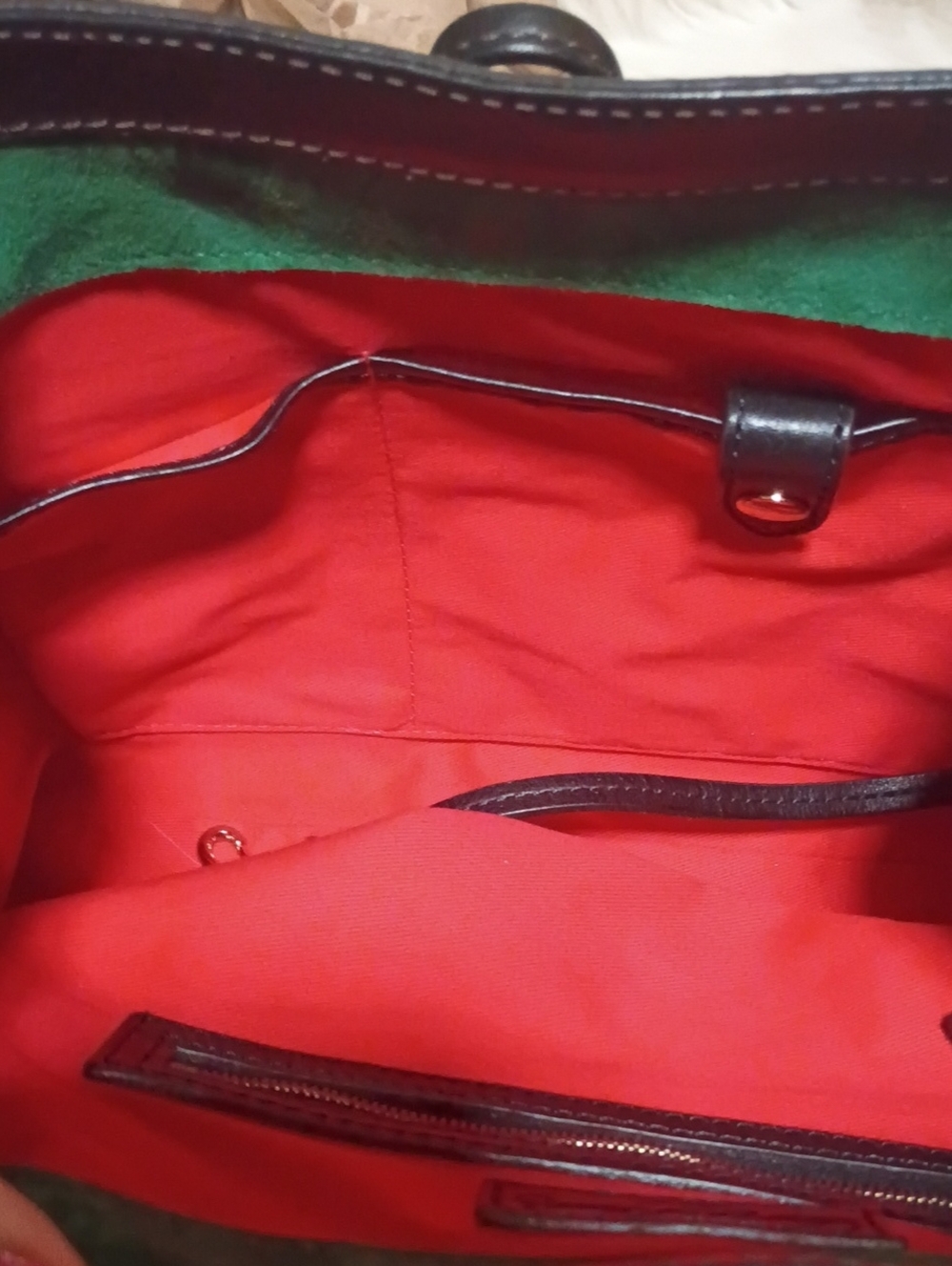 Dooney & Bourke Florentine Leather Toggle satchel bag - Picture 17 of 17